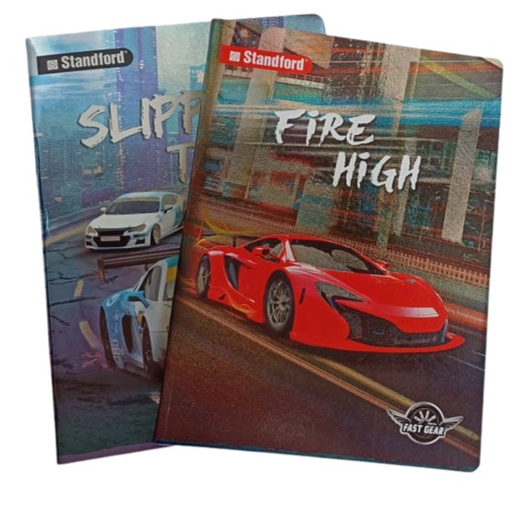 STANDFORD CUADERNO A4 TRIPLE RENGLON FAST GEAR 84H 