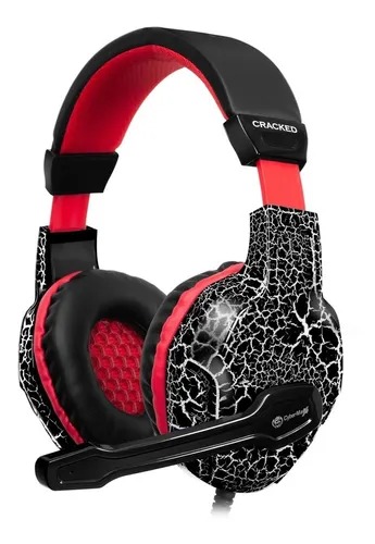 CYBERTEL AUDIFONO GAMER CRACKED CYB HG500L LED MICROFONO