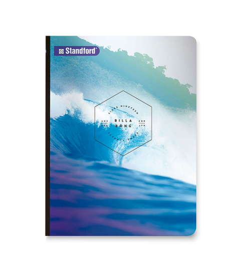 STANDFORD CUADERNO A4 CUADRI BILLABONG A23 84H 