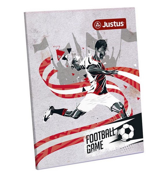 JUSTUS CUADERNO A4 CUADRI DISEÑO HOMBRE 80H 