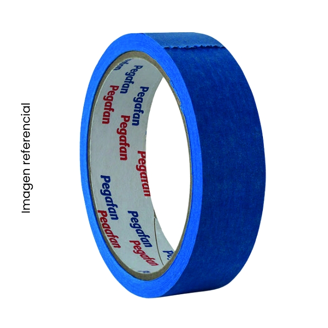 PEGAFAN MASKING ADH 1"X20 YDS 24MM AZUL