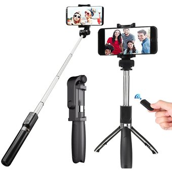 MINI TRIPODE SELFIE STICK 3 EN 1 BLUETOOTH