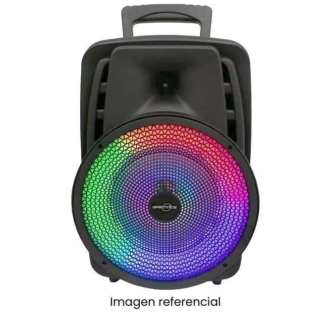 GTS PARLANTE 8PULG BLUETOOTH/RADIO FM/LECTOR USB/LUZ LED GTS-1567 AMPLIFICADOR