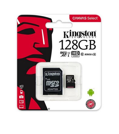 KINGSTON MEMORIA SD 128GB MICROSDXC