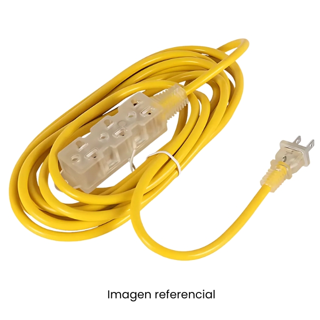 EXTENSION VULCANIZADA AMARILLA 3 METROS