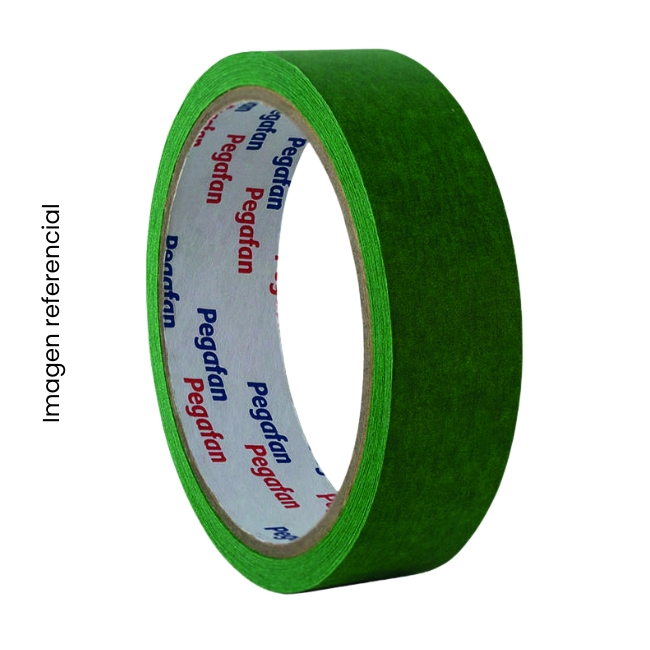 PEGAFAN MASKING ADH 1PULG X20YDS 24MM VERDE