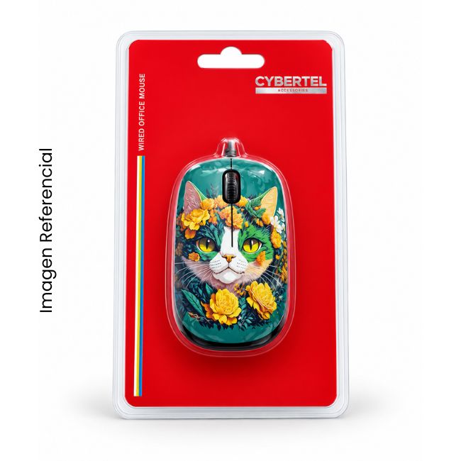 CYBERTEL MOUSE USB KITTY CYB M213