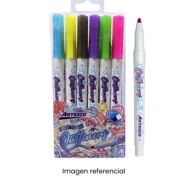 ARTESCO MARCATODO OUTLINERS X6