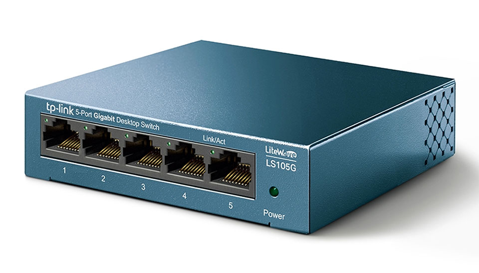 TP-LINK SWITCH TL-LS105G LITEWAVE 05 PUERTOS GIGABIT 10/100/1000MBPS