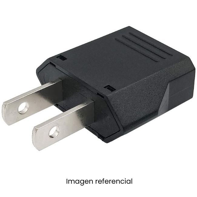 ADAPTADOR ENCHUFE DE REDONDO A PLANO