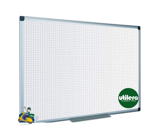 PIZARRA ACRILICA 2.40 X 1.20M CUADRICULADO
