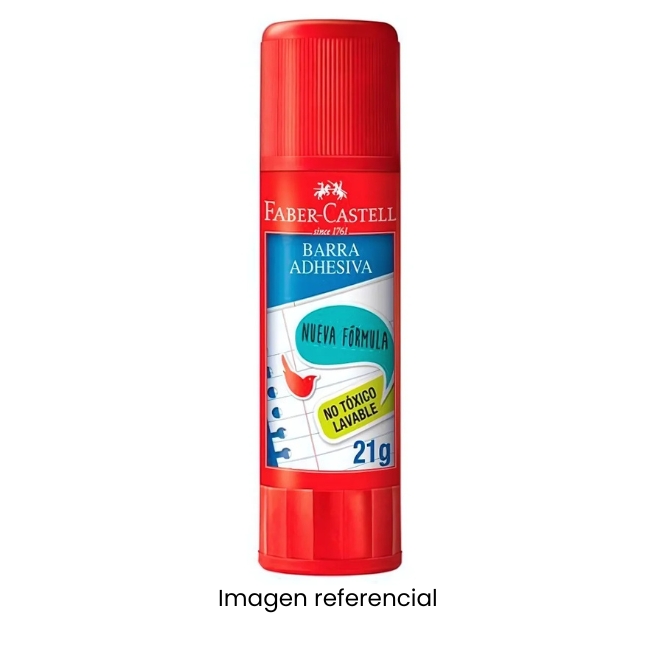 FABER CASTELL PEGAMENTO BARRA ADH 21GR