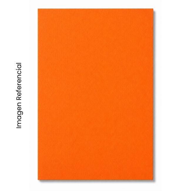 MICROPOROSO A4 SIMPLE NARANJA 