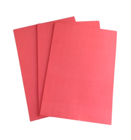 MICROPOROSO A4 SIMPLE ROJO 