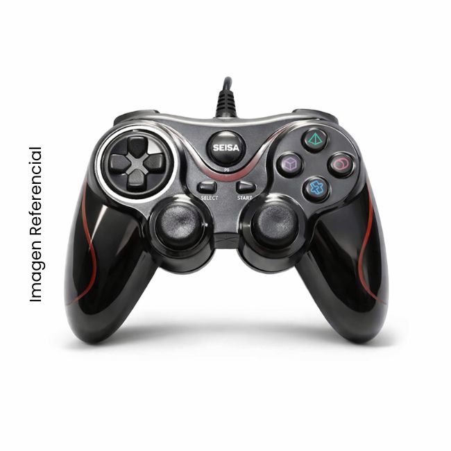 SEISA JOYSTICK PARA PS3 CON CABLE SJ-905 MANDO ANALOGICO GAMER