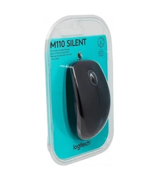 LOGITECH MOUSE M110 SILENT CABLEADO