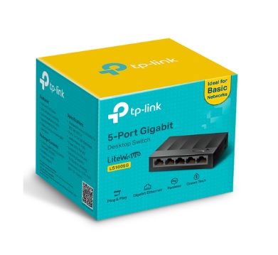 TP-LINK SWITCH TL-LS1005G LITEWAVE 05 PUERTOS 10/100/1000MBPS