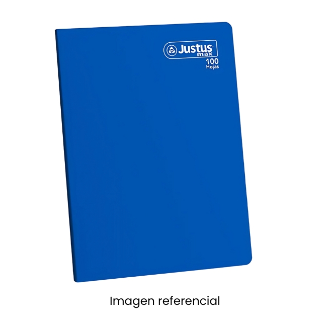 JUSTUS CUADERNO A4 CUADRI SOLIDO MAX 100HJ 