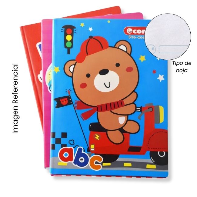 CONTI CUADERNO A4 DECROLY DISEÑOS 80H 