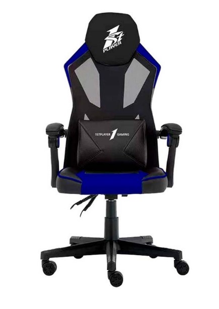 1ST PLAYER SILLA GAMER P01 NEGRO + AZUL INCLINACION 90-135°