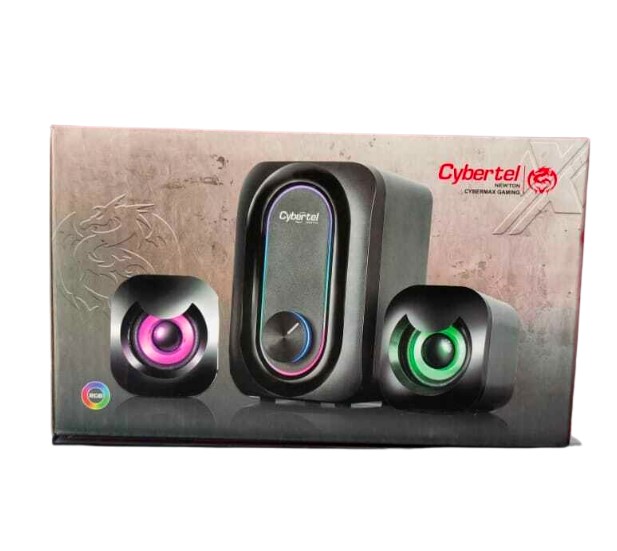CYBERTEL PARLANTE GAMER 2.1 NEWTON CBX S302 LED RGB