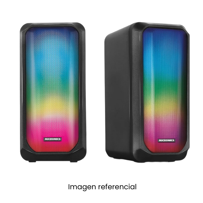 MICRONICS PARLANTE GAMER 2.0 LUXOR MIC S305 RGB 2.5PULG USB 2.5PULG