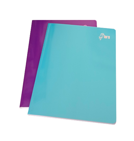 LORO CUADERNO A4 DOBLE RAYA SOLIDO 84H 