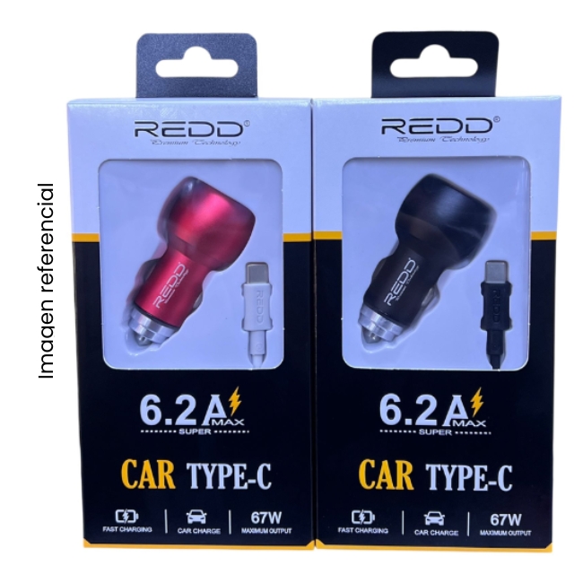 CARGADOR CIGARRERA CARGA RAPIDA + CABLE TIPO C