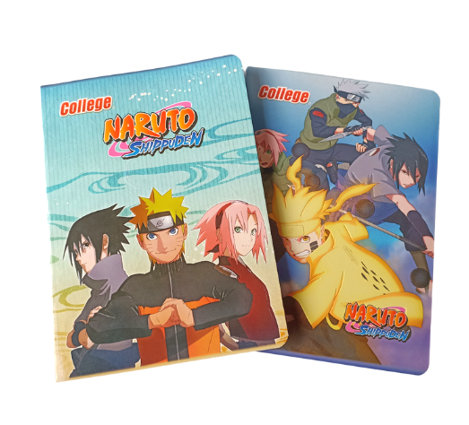 COLLEGE CUADERNO A4 CUADRI NARUTO 80H 