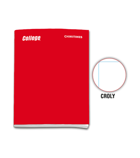 COLLEGE CUADERNO A4 DECROLY SOLIDO CHIKITINES 88H 