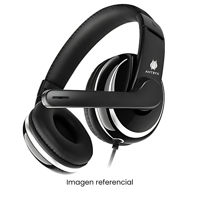 ANTRYX AUDIFONO XTREME GH-370 PLOMO GAMER + MICROF 2.1 STEREO