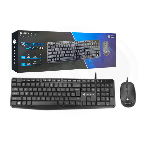 ANTRYX KIT TECLADO + MOUSE PRECISION PS950
