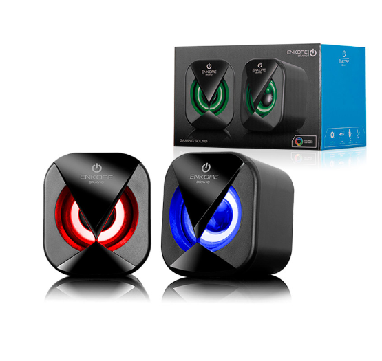 ENKORE PARLANTE BRAVIO 2.0 ENS 300 2.0PULG RGB