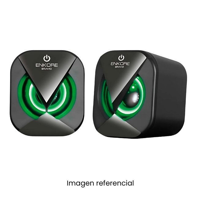ENKORE PARLANTE BRAVIO 2.0 ENS 300 2.0PULG RGB