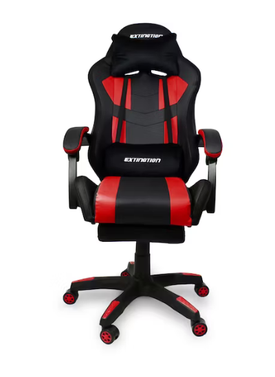 KEEGAN EXTINGTION SAPP SILLA GAMER ROJO INCLINACION 115°