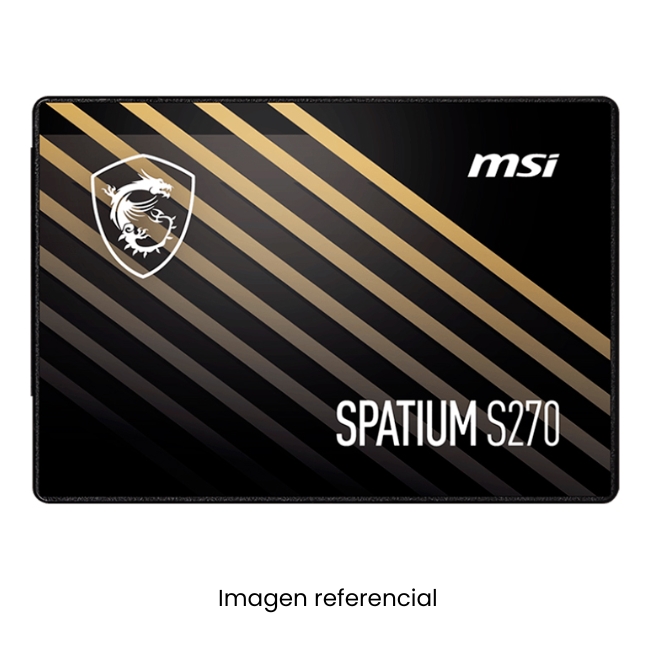 MSI DISCO DURO SOLIDO SSD 480GB S270 SATA 2.5PULG