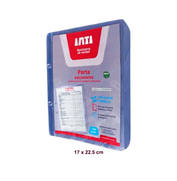 INTI FUNDA MICA CON PERFORACION A5 X UND