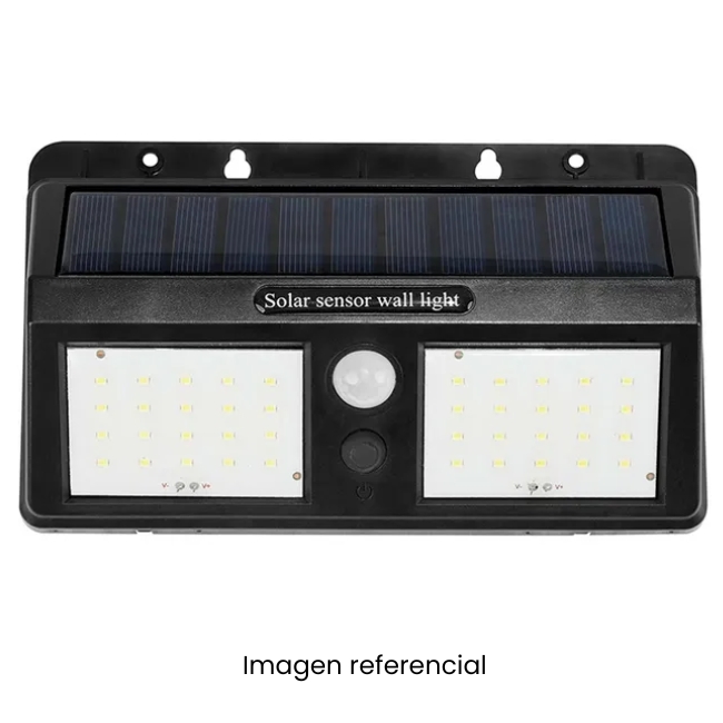 REFLECTOR SOLAR LED 12W 40 FOCOS HYZ02 X2 PANEL