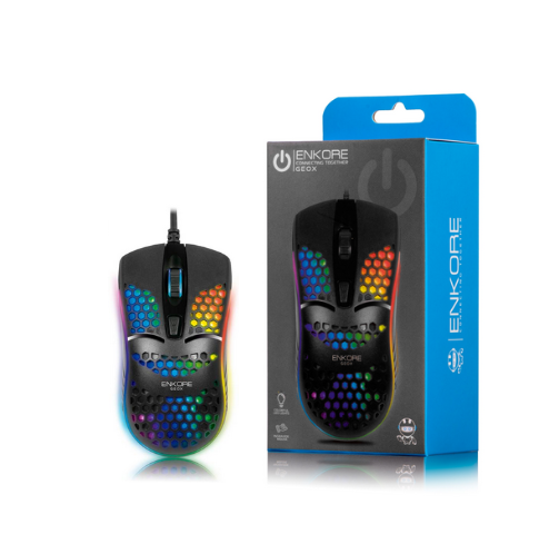 ENKORE MOUSE GAMER GEOX EKM121 USB CABLEADO