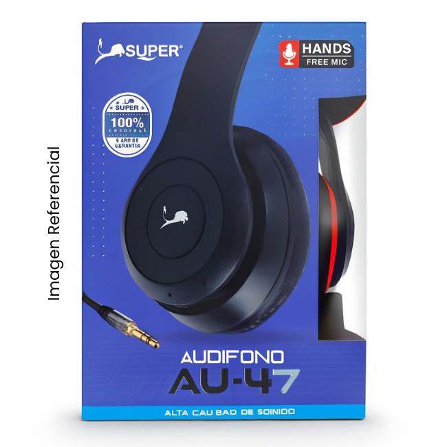 SUPER AUDIFONO CABLEADO AU136