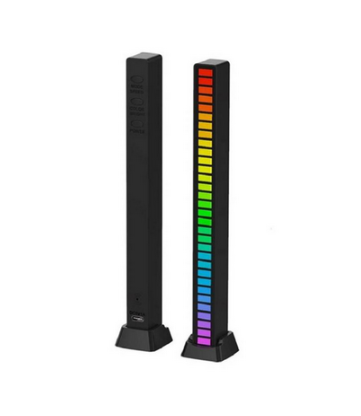 BARRA DE LUCES LED RITMICA RGB RECARGABLE