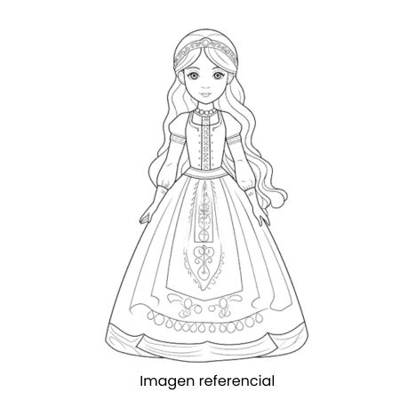 COLOREA V/MODELOS A4 56PAG PERSONAJES