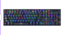 ENKORE TECLADO GAMER MECANICO PATRIOT ENK1013 USB