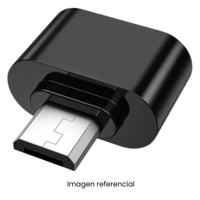 ADAPTADOR OTG LECTOR DE MEMORIA TIPO V8 + USB