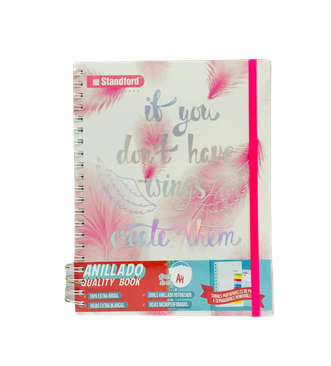 STANDFORD CUADERNO ESPIRAL A5 160HJ TRENDY