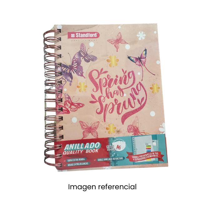 STANDFORD CUAD ESPIRAL A5 160HJ MITZY