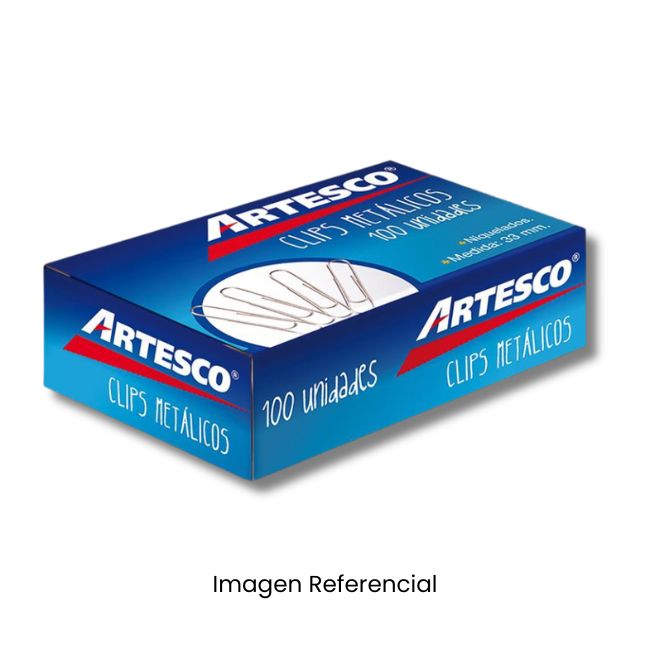 ARTESCO CLIPS #1 33MM 100PCS