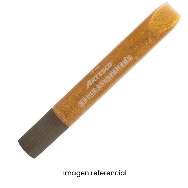 ARTESCO GOMA ESCARCH 10ML DORADO