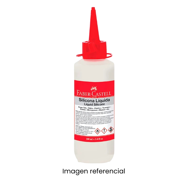 FABER CASTELL SILICONA LIQUIDA 100ML