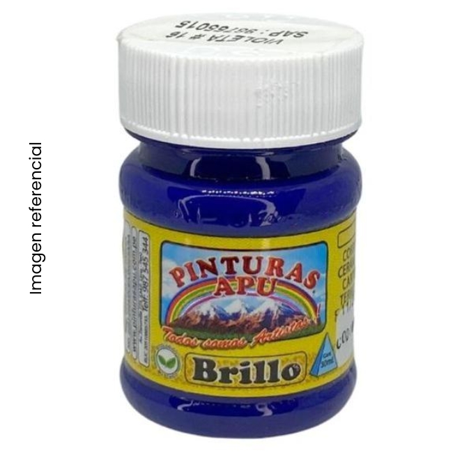 APU 30ML AZUL BRILLO